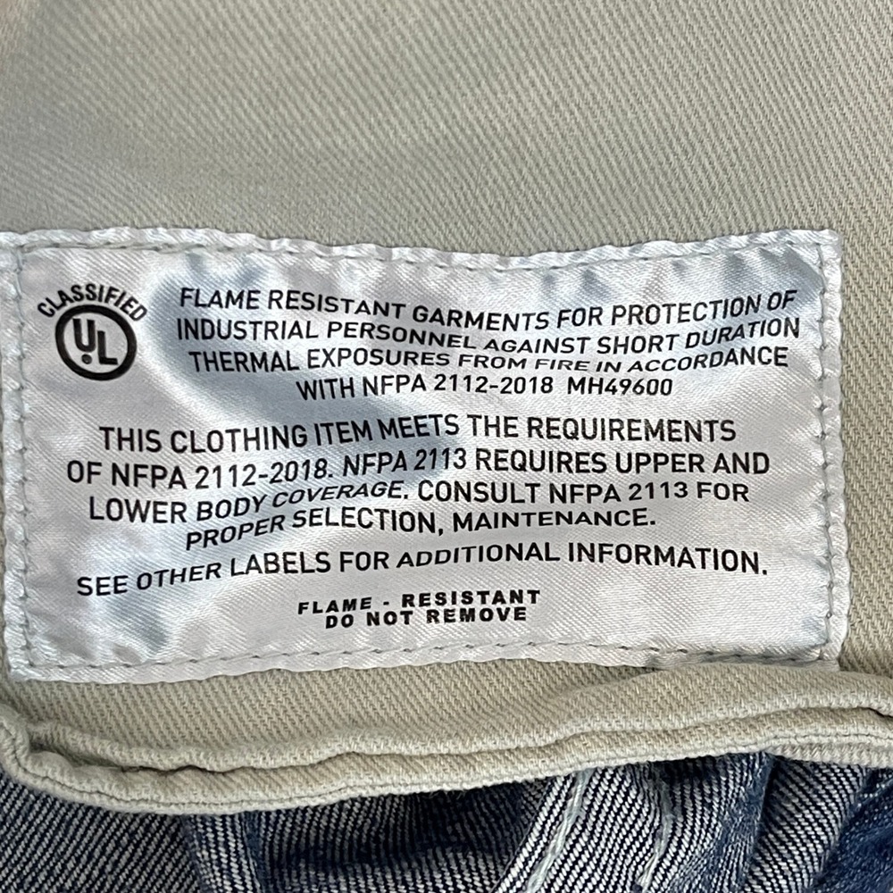 Ariat FR M4 Relaxed Boot Cut Jeans Mens 34x32 Flame Resistant Work Denim Pants - Picture 13 of 16
